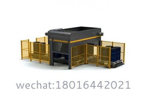 Mobile palletizing machine